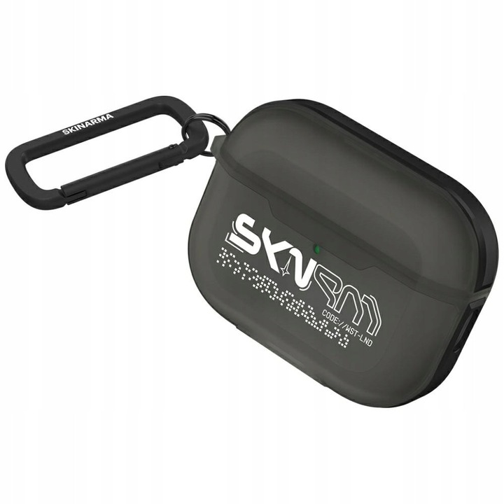 Husa pentru AirPods Pro 3, SKINARMA, gri