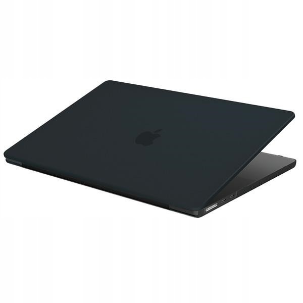 Etui laptop UNIQ Claro pentru MacBook Air 15" (2023), transparent gri, material PC
