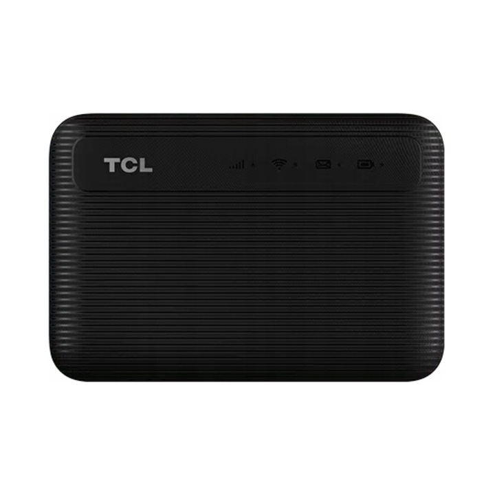 Router mobil TCL LinkZone MW63 4G LTE, compact, negru