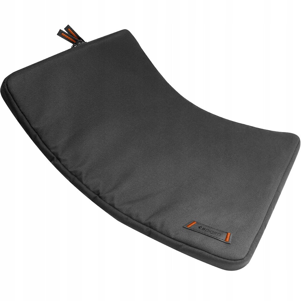 Husa laptop Spigen Basic, negru portocaliu, 38.8x27.6x2.1cm, impermeabila, usoara