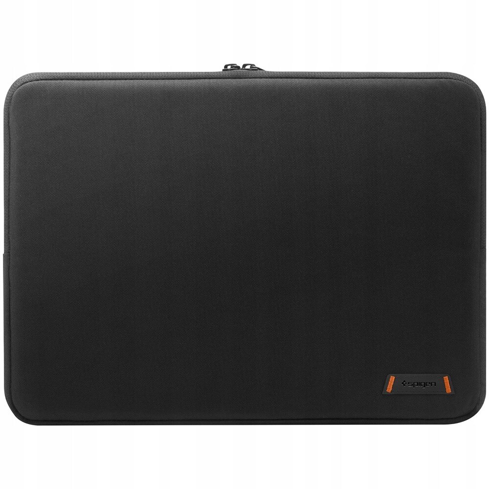 Husa laptop Spigen Basic, negru portocaliu, 38.8x27.6x2.1cm, impermeabila, usoara