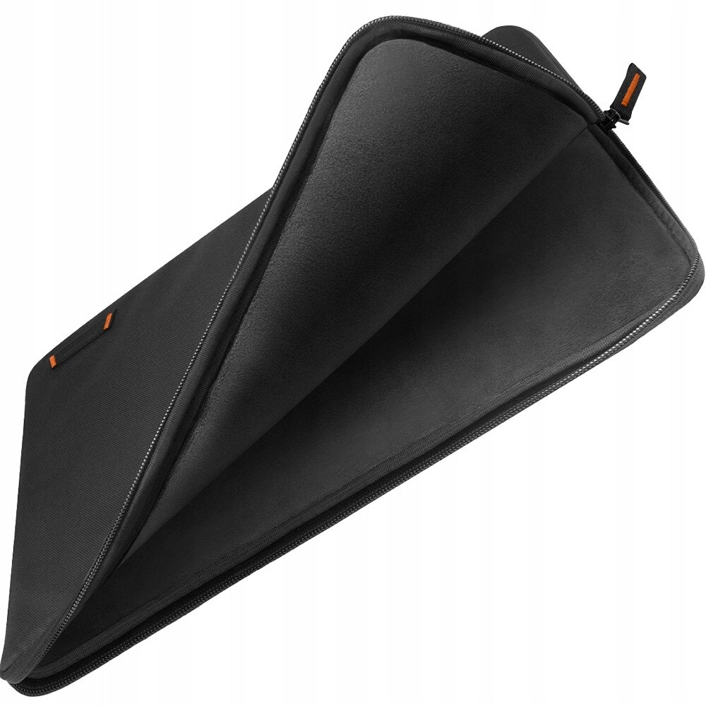 Husa laptop Spigen Basic, negru portocaliu, 38.8x27.6x2.1cm, impermeabila, usoara
