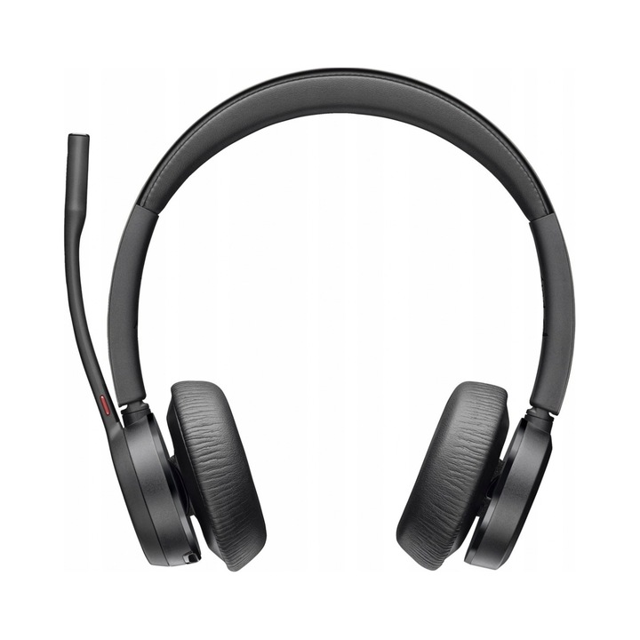 Poly Voyager 4320 USB-A vezeték nélküli headset szett, BT700 adapter, zajcsökkentés, fekete