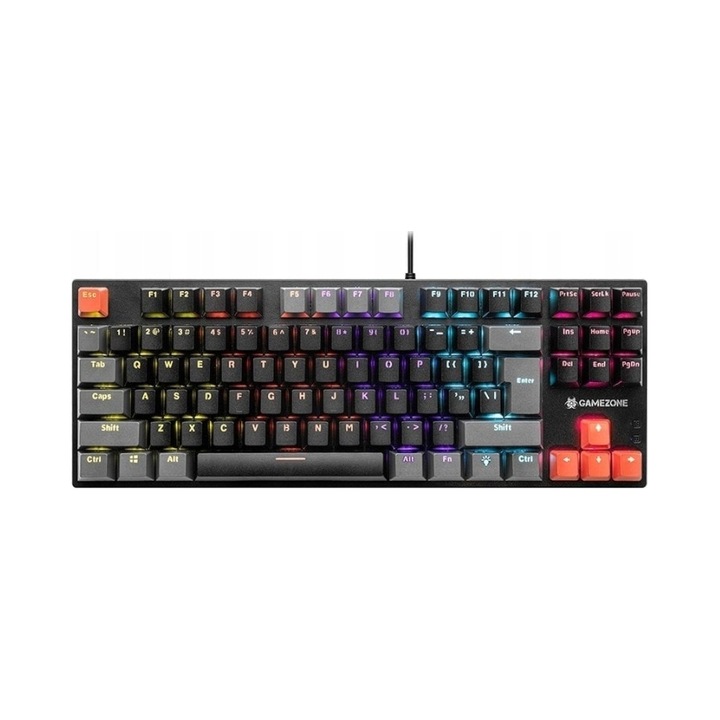Tastatura HyperX Alloy Origins 65, mecanica, iluminare RGB, aluminiu, 315x105,5x37mm