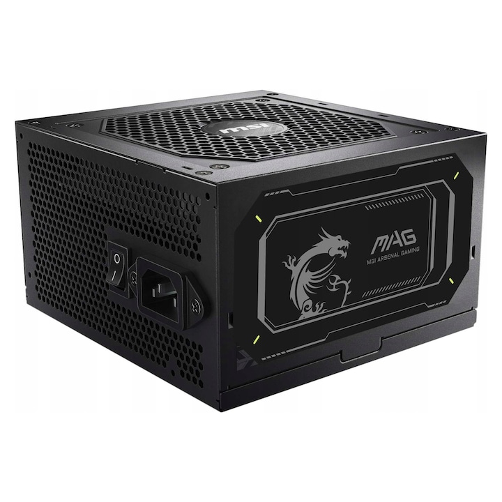 Surse PC MSI MAG A850GL 850W 120mm 80 PLUS Gold, modulara, ATX 3.1 Ready, PCIe 5.1 Ready