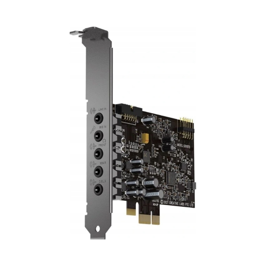 Placa de sunet Creative Sound Blaster ZX, PCI-e, 5.1 - eMAG.ro