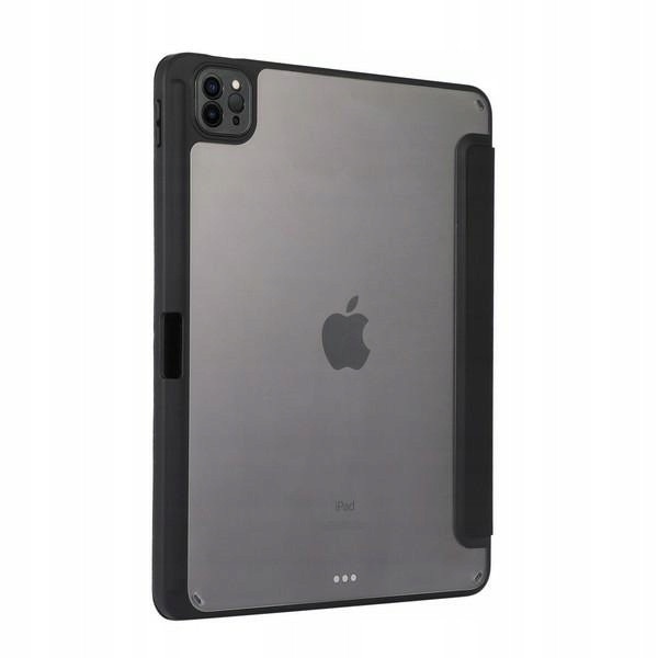 Husa Beline Smart Stand, TPU/acrilic cu suport incorporat, negru, pentru Apple iPad Air 13 (2024), GE7QORFVQYNG