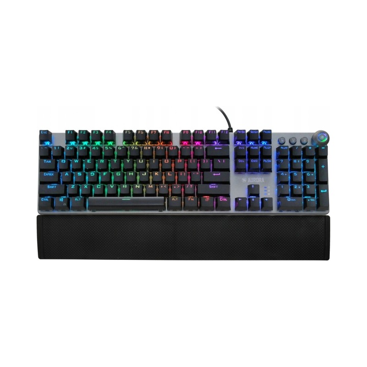 Механична клавиатура IBox Aurora K-4 RGB осветление taitan 48x16x5cm