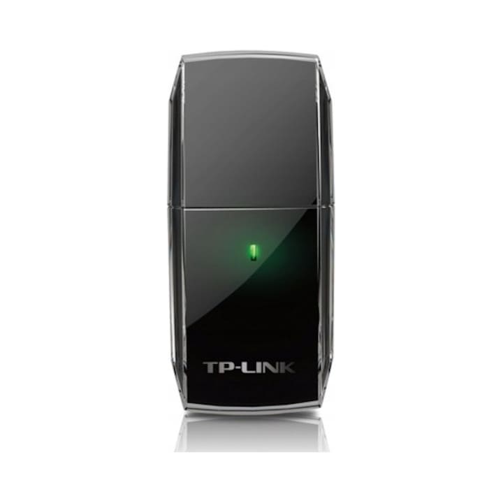 TP-Link Archer T2U USB hálózati kártya, 802.11ac, 2.4GHz/5GHz, 41x19.5x8.7mm