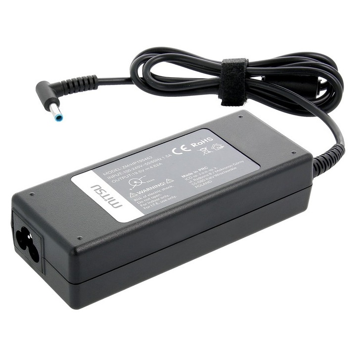 Mitsu laptop töltő 19.5V 4.62A, 110cm kábel, 4.5x3.0 pin, 90W