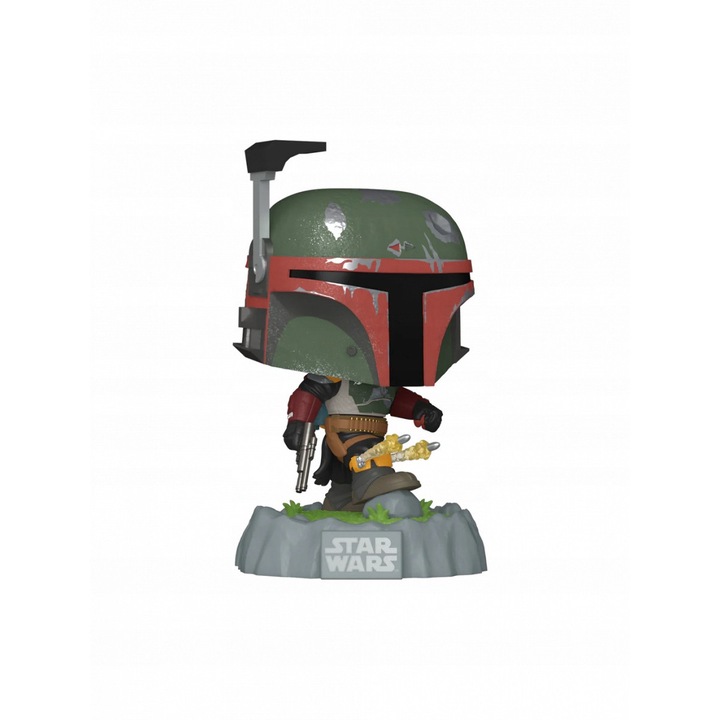 Funko Pop! Star Wars 734 Boba Fett rakétákkal figura, többszínű, 10x15cm