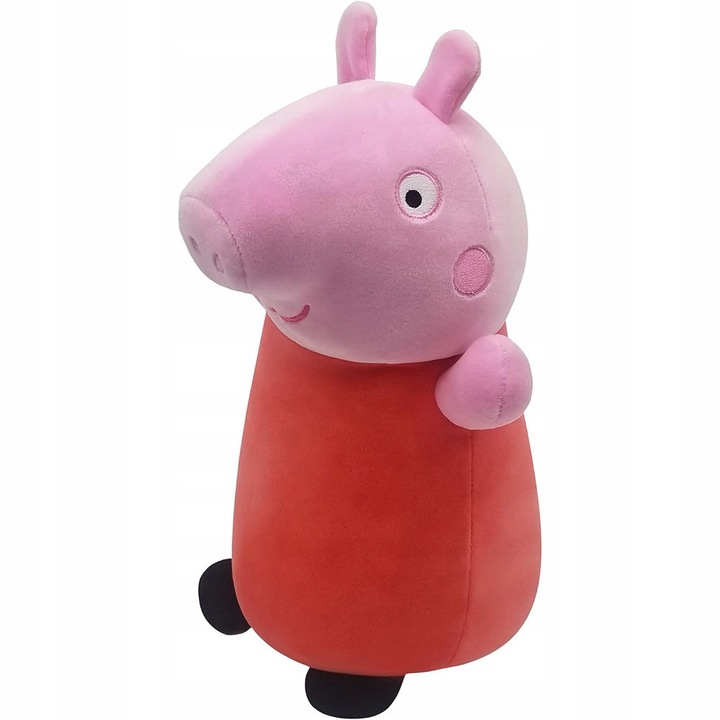Плюшена играчка, Squishmallows, Прасето Пепа, 26см, многоцветна