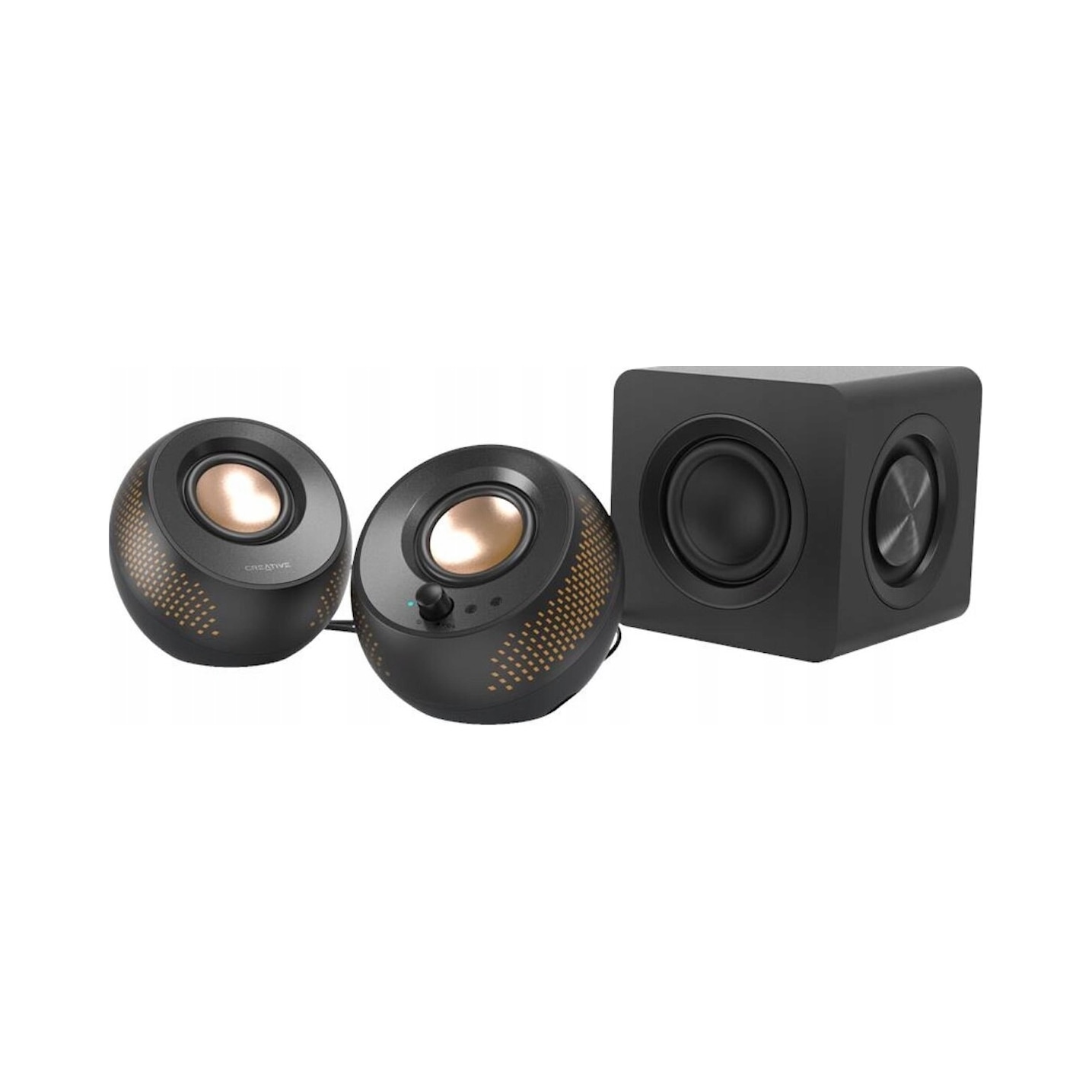 Boxe PC Creative Pebble X Plus 2.1 cu subwoofer, Bluetooth, iluminare ...