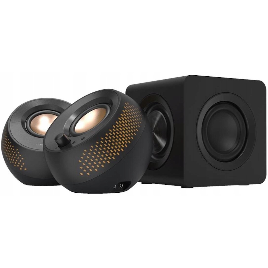 Boxe PC Creative Pebble X Plus 2.1 cu subwoofer, Bluetooth, iluminare ...