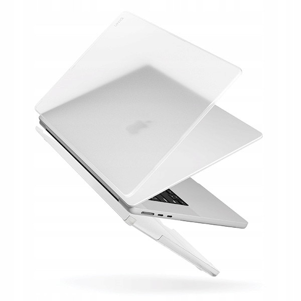 Etui laptop UNIQ Claro pentru MacBook Air 15" (2023), transparent, material PC