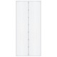 Plasa Anti Tantari Magnetica Pentru Usa, Orion, Clasic, 208x100 cm, Poliester, Alb, Sistem Inchidere Magnetica Automata, 2 Plase 50 cm Latime, Protectie Insecte Si Muste, Montare Usoara Banda Scai Si Pioneze, Dimensiune Decupabila Ajustabila, Lux