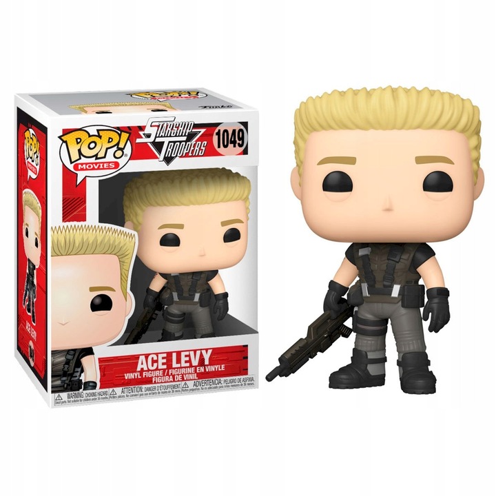 Колекционерска фигурка Funko Pop! Starship Troopers Ace Levy, многоцветна, 10x15см