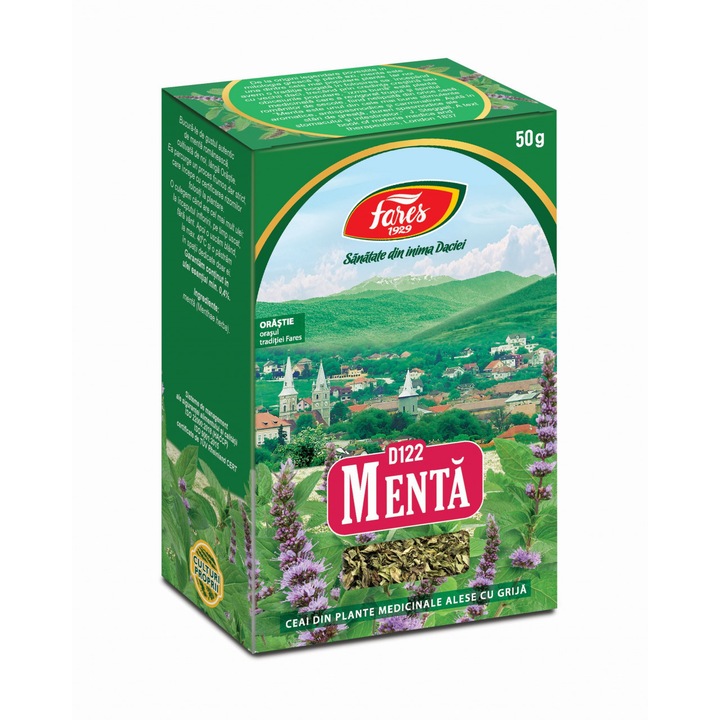 Fares Ceai Menta x 50g vrac