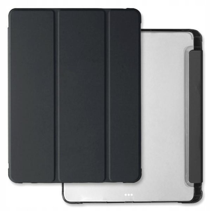 Husa tableta Mercury Clear Back pentru iPad Pro 13, protectie 360, suport functional, transparent