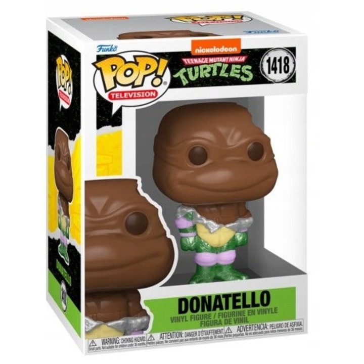 Фигурка Funko POP! Turtles TMNT Donatello, 9см, многоцветен