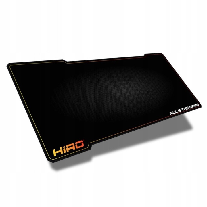 HIRO U005L gaming egérpad, 900x400mm, fekete, csúszásgátló