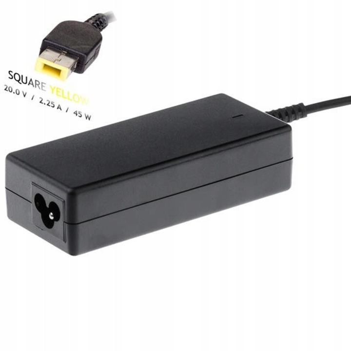 Akyga AK-ND-51 laptop töltő 20V/2,25A 45W Square Yellow