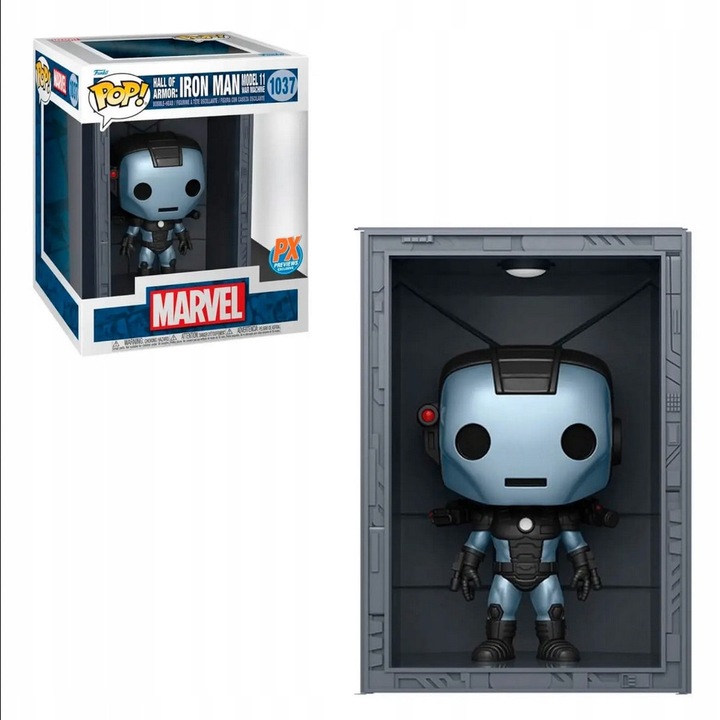 Фигурка Funko POP, Hall of Armor: Iron Man, 1037, многоцветна, за деца над 3 години