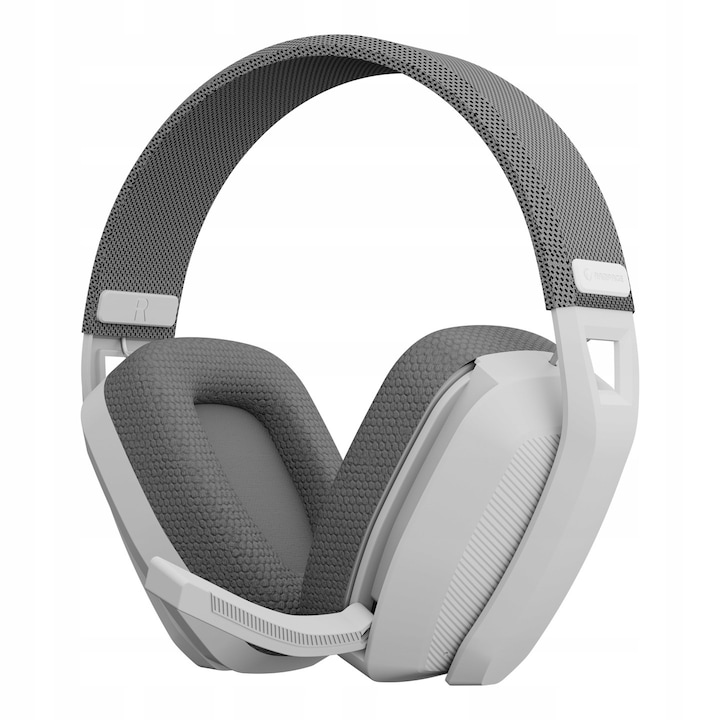 Rampage Blitz vezeték nélküli gaming fejhallgató, Bluetooth 5.3, szürke, 40mm, teljes szett