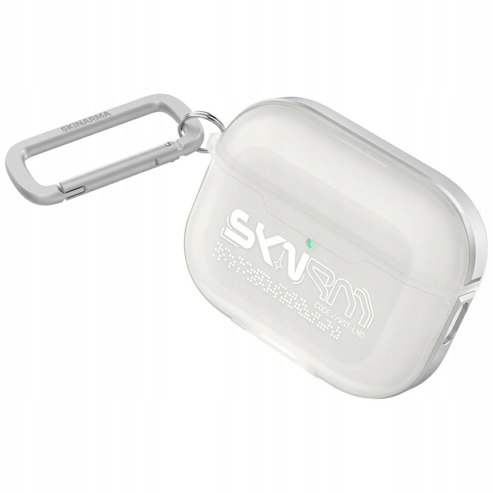 Husa pentru AirPods Pro 3, SKINARMA, alb