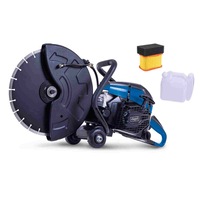 Masina de debitat beton cu motor in 2 timpi PTS400 Scheppach 5915201903, 3.95 Cp, Ø350 mm