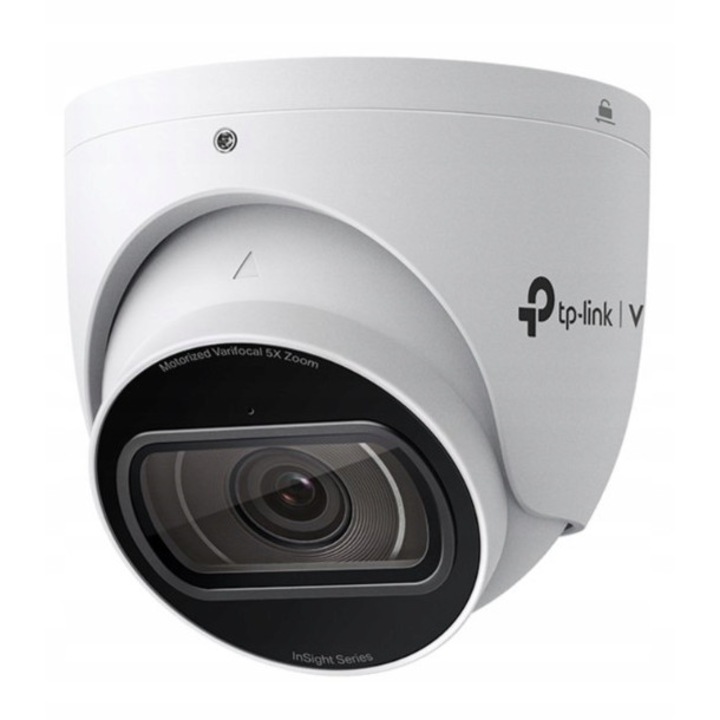 Camera de supraveghere TP-Link InSight S445ZI, 4MP, zoom optic 5x, alb, 112.3x92.5x112.3mm