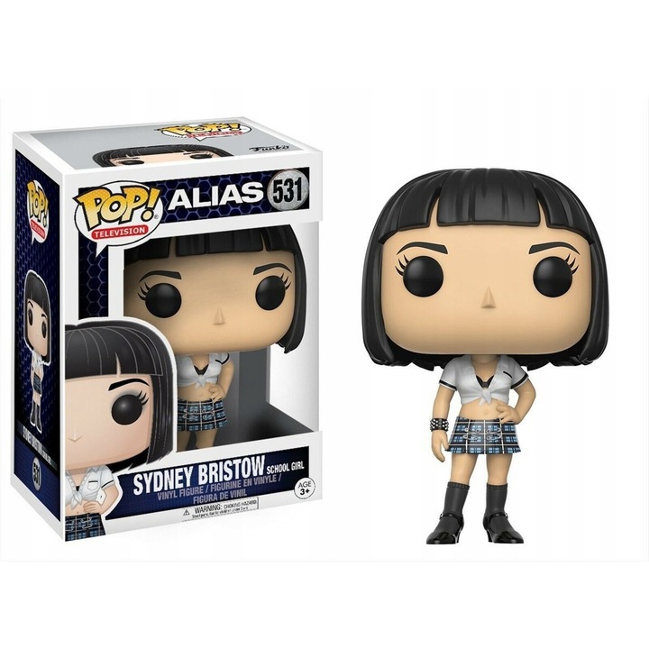 Фигурка Funko POP! TV Alias Сидни Бристоу, училищна униформа, 16x11см