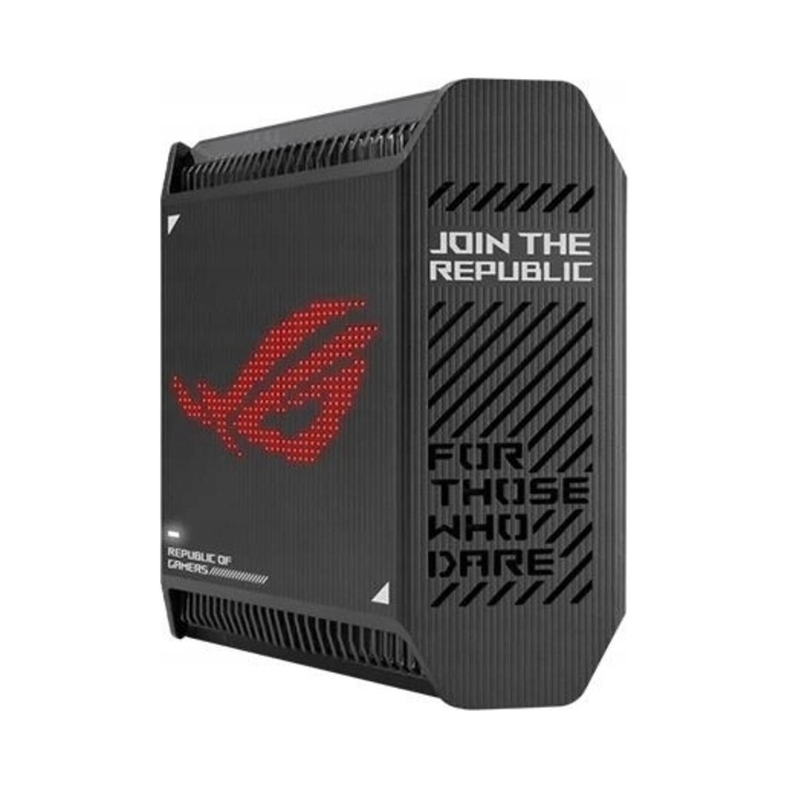 Router wireless ROG Rapture GT6, 1-pak, Wi-Fi 6, 9 antene, 2,4GHz/5GHz, negru