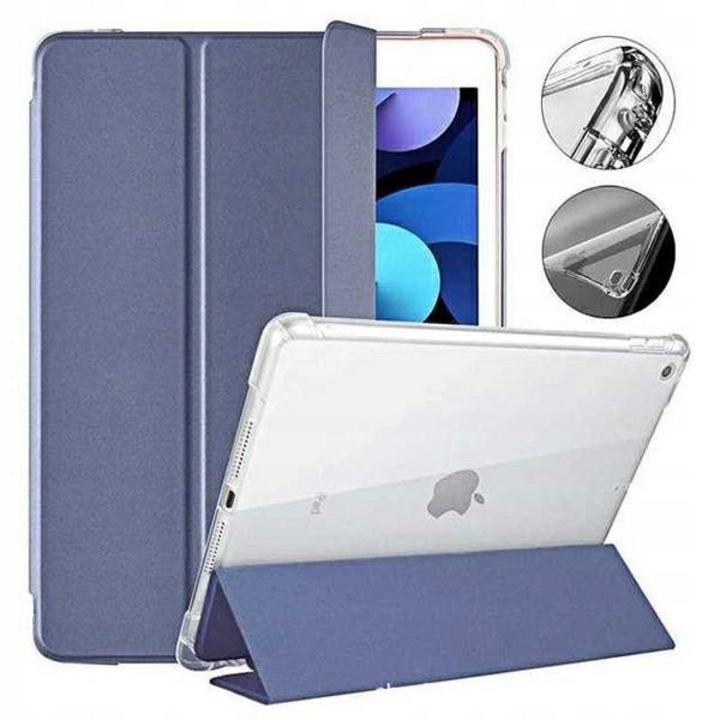 Калъф за таблет Mercury Clear Back Cover за iPad Air 10.9, гранат, силикон, функция стойка