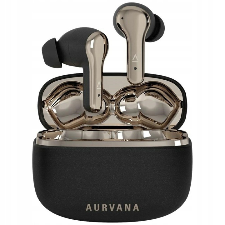 Casti wireless Creative Aurvana Ace SXFI, tehnologie ANC, 6 microfoane, IPX5, negru