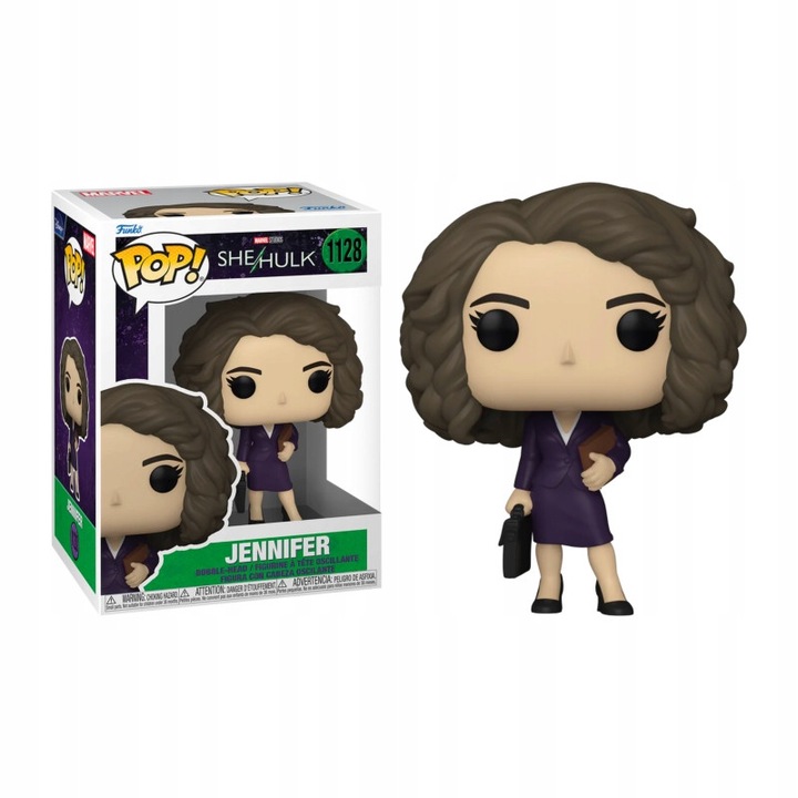 Фигурка Funko Pop! She-Hulk Jennifer 1128, 10см, винил, колекционерски комплект
