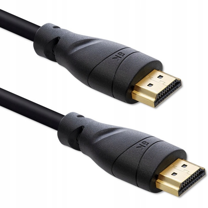 HDMI кабел Qoltec v2.1 Ultra High Speed 8K, 48Gb/s, 5м