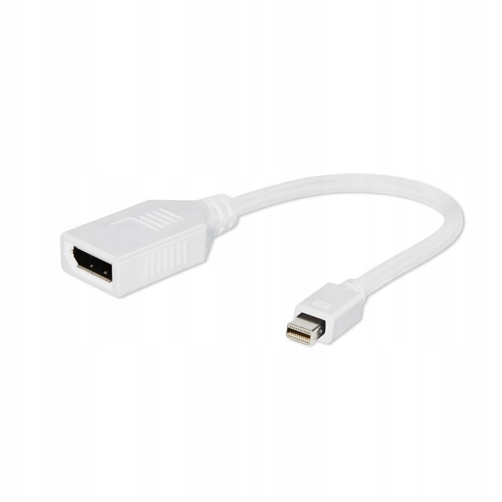 Mini DisplayPort-DisplayPort adapter, Gembird, 10cm, fehér