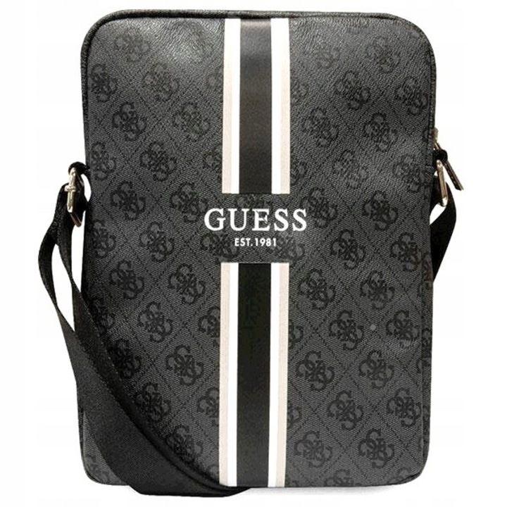 Чанта Guess 4G Stripes, 27x20x5см, черна