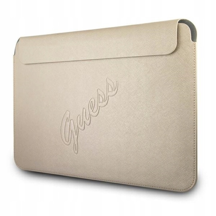 Guess Saffiano laptop tok, rózsaszín, 13"