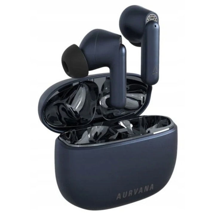 Casti wireless Creative Aurvana Ace Mimi, Bluetooth 5.3, ANC, granat, 9.4g