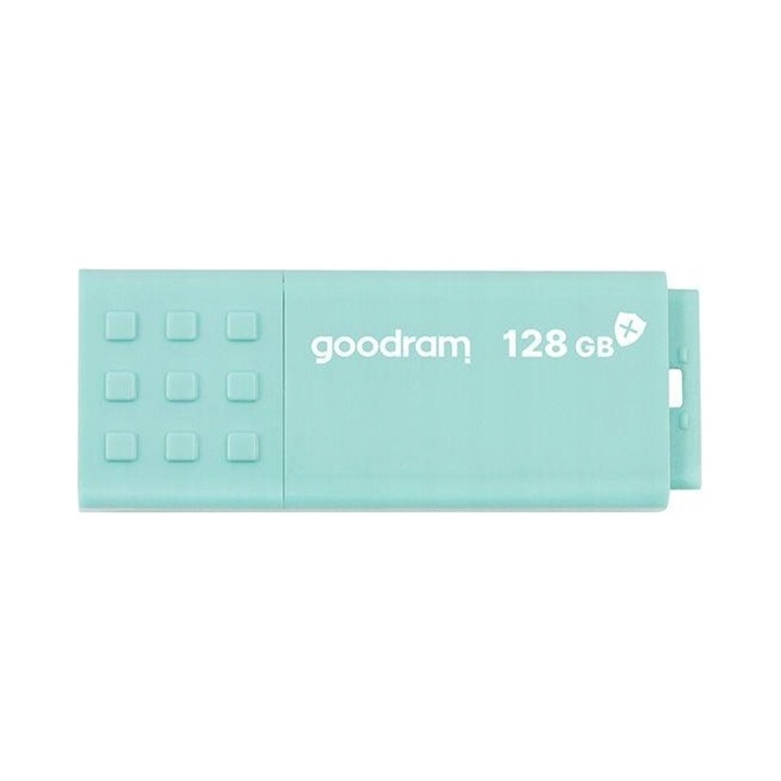 Флашка Goodram UME3 128GB антибактериална мента 5.5x2.1x0.96cm USB 3.0