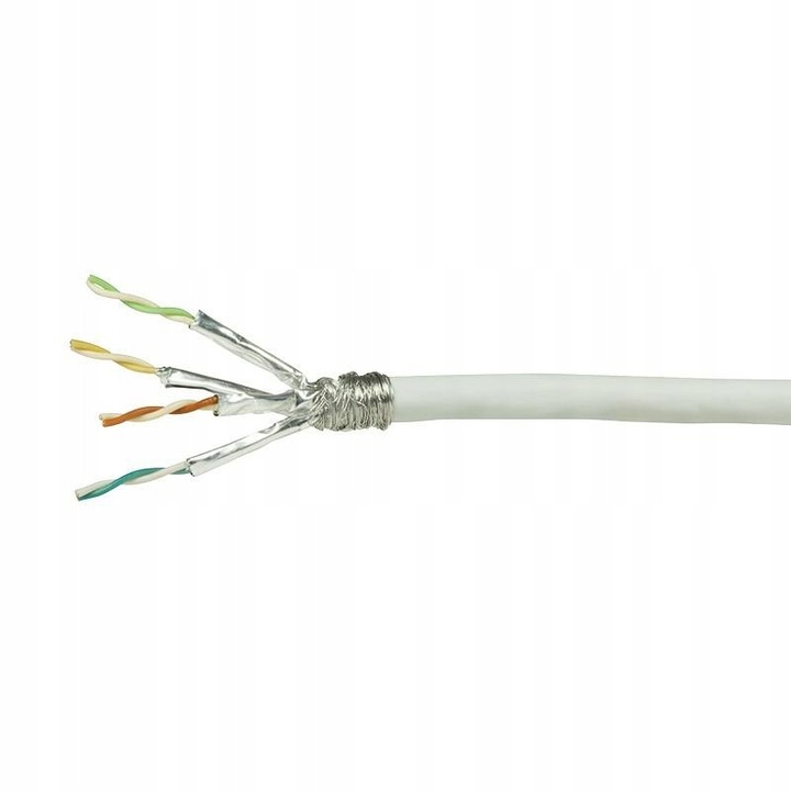 LogiLink S/FTP Cat7 kábel, 100m, fehér, 10000 Mbit/s