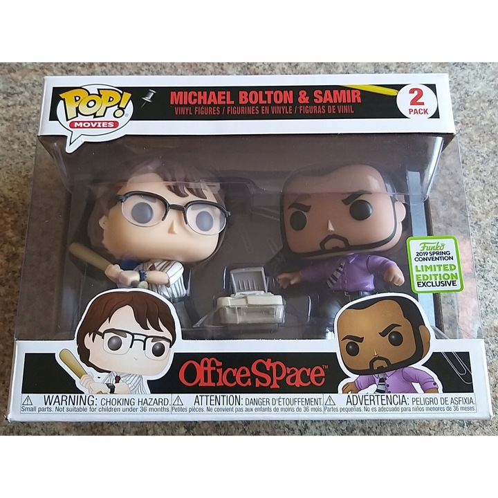 Figurine Funko POP! Office Space set M. Bolton & Samir, 10cm, multicolor