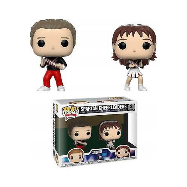 Figurine Funko POP! Saturday Night Live Spartan Cheerleader, set 2 bucati, multicolor