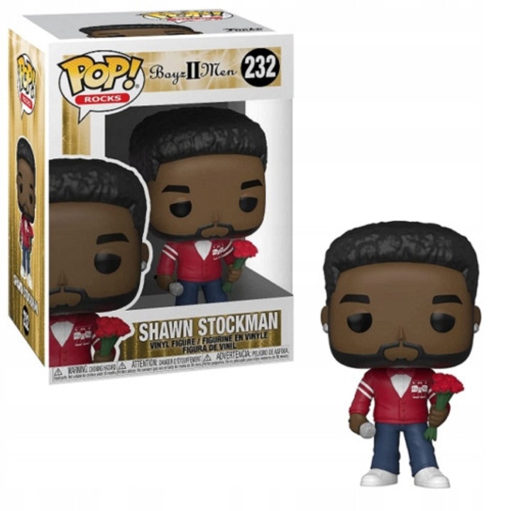 Фигурка Funko POP! Boyz II Men Shawn Stockman 232, 9см, многоцветен