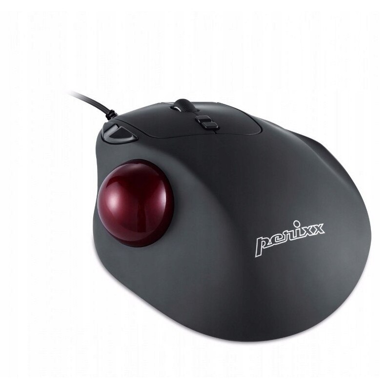 Perixx Perimice-517 – Mouse Trackball Wireless 7 Pulsanti, Nero, Ergonomico - 5
