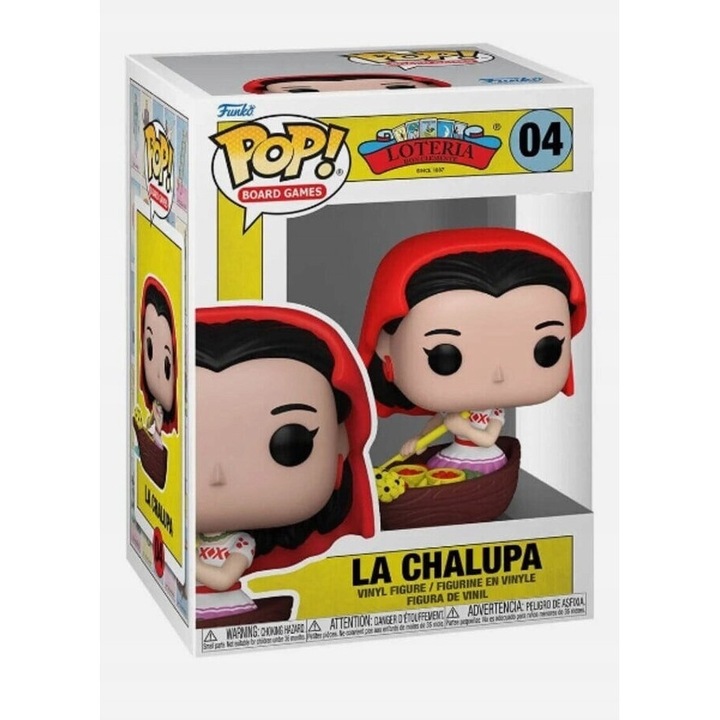 Фигурка Funko POP! Настолни игри Loteria La Chalupa 04, 10см, винил, интерактивни детайли