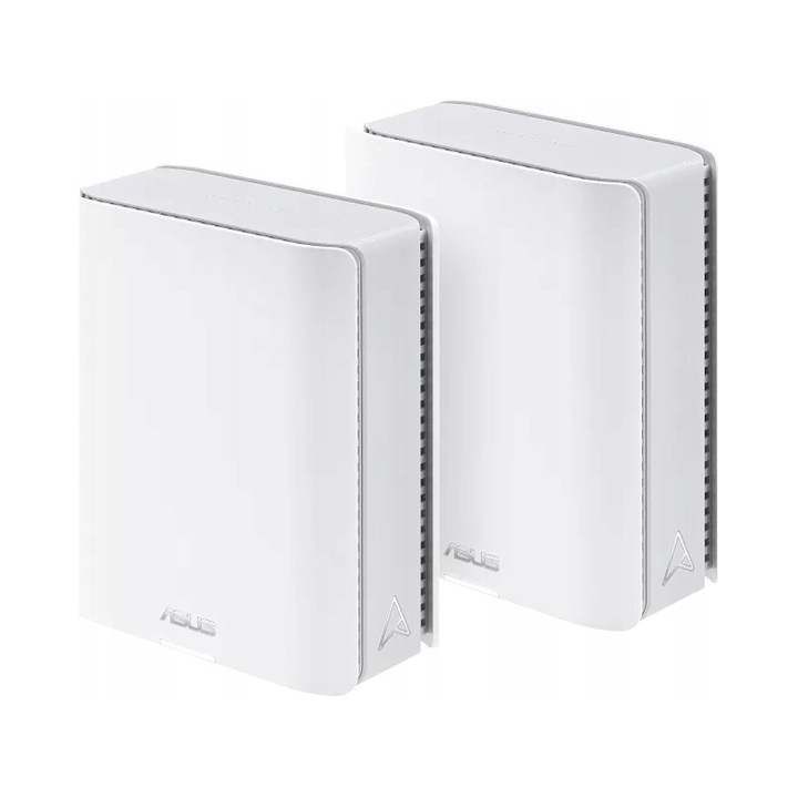 Router Wi-Fi 7 Asus ZenWiFi BT10, 2 db-os készlet, 10G, fehér, 159x72x186mm