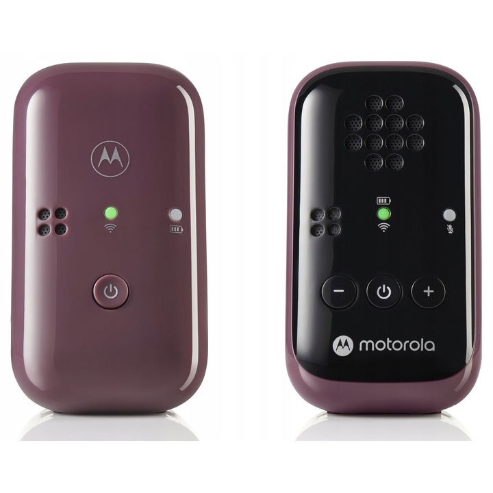 Аудио монитор Motorola PIP12 Travel, черно-бордо